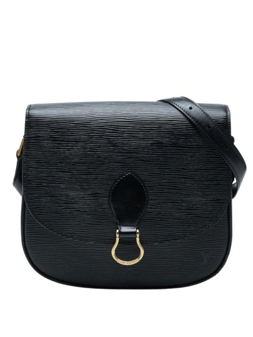 Louis Vuitton Epi Saint-cloud Crossbody Shoulder Bag Noir Black Leather